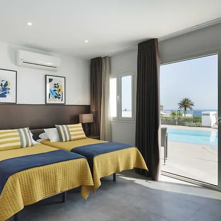 Villa Luxury Mojones Stunning Seaviews Large Terraces Private Pool Tendereteros Puerto Del Carmen Tías