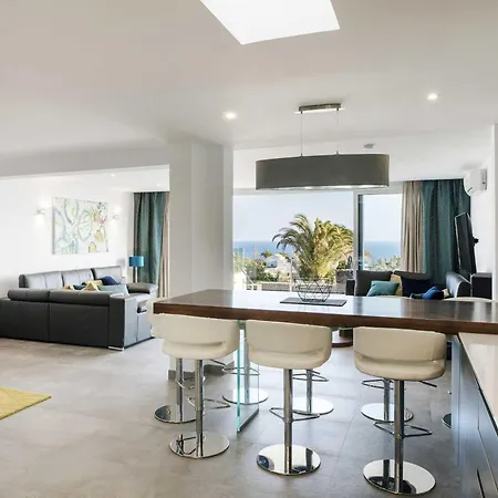 Villa Luxury Mojones Stunning Seaviews Large Terraces Private Pool Tendereteros Puerto Del Carmen Tías
